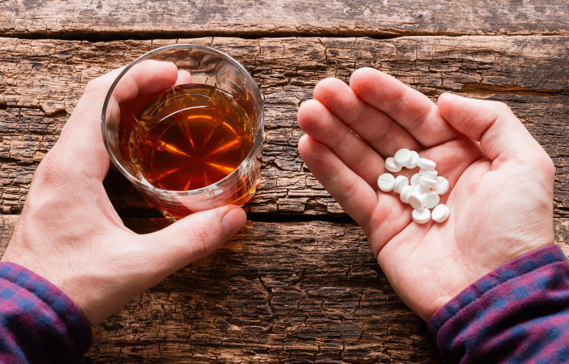 alcohol and opiates
