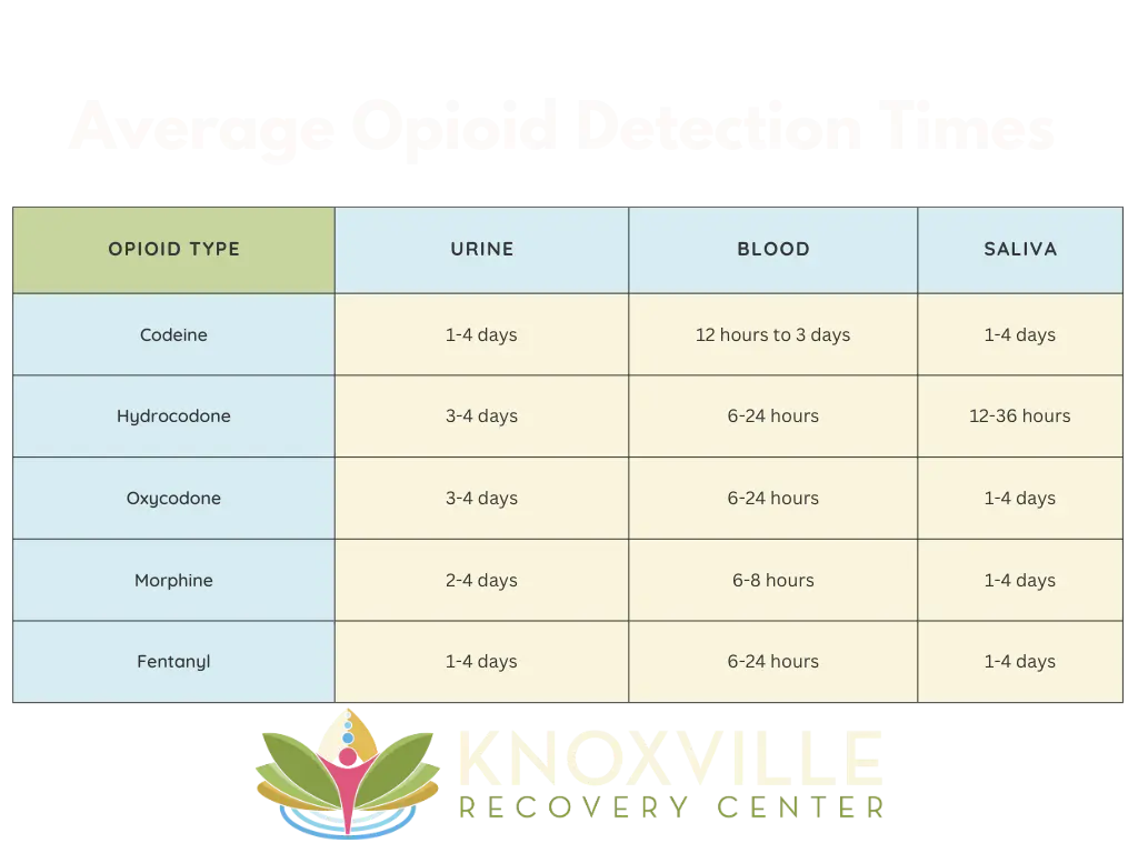 Several factors can impact how long opioids stay in your system, including dosage and frequency of use.