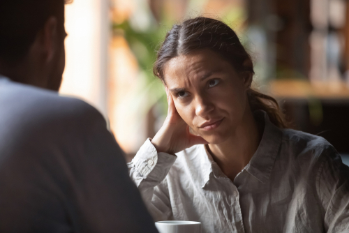 You're probably angry when you're not high because your brain isn't used to making itself feel good as much.